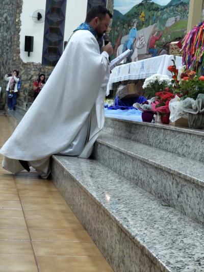 Encerramento das Novenas de Nossa Senhora Aparecida reúne centenas de devotos em Laranjeiras do Sul